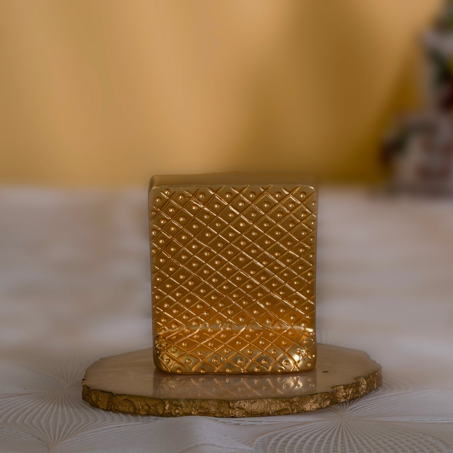 Khatushyam ji Murti-pure 24k Gold Plated | 2.75 Inches