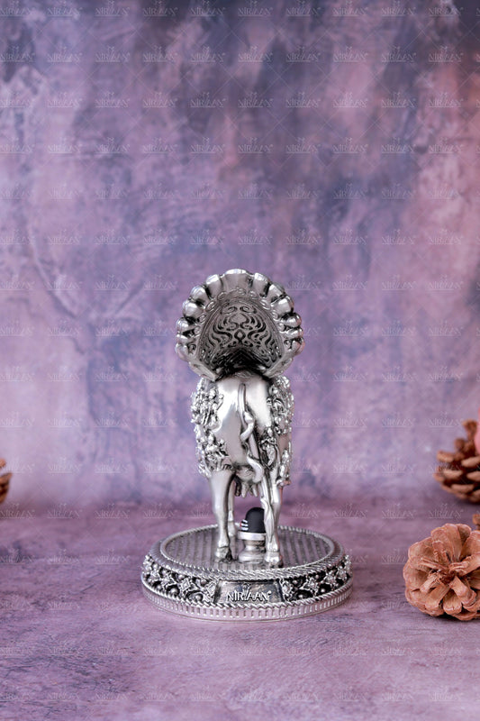 Real Swaroop of Divine Kamdhenu Cow Idol | Surabhi Mata| Pure Silver Plated