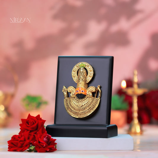KHATU SHYAMJI IDOL | PURE GOLD & SILVER PLATED WITH MDF | 7 Inches