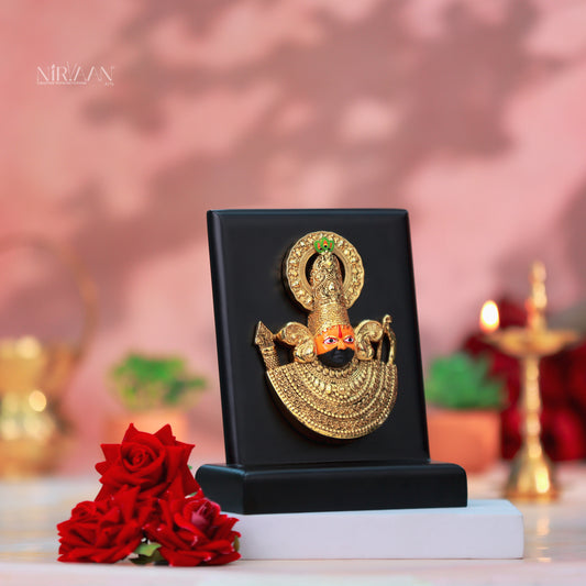KHATU SHYAMJI IDOL | PURE GOLD & SILVER PLATED WITH MDF