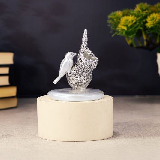 Bird Nest Pen Stand | Nature-Inspired Table Décor| 3.5 inch