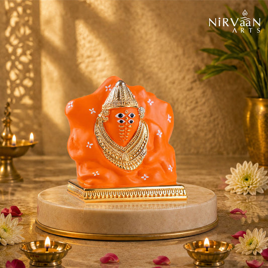 Madhvadi Maa Ashapura Murti|24k  Pure Gold Plated