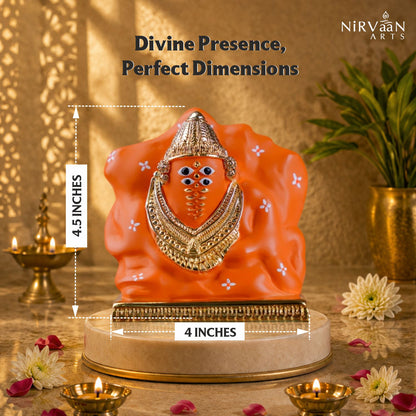 Madhvadi Maa Ashapura Murti|24k  Pure Gold Plated