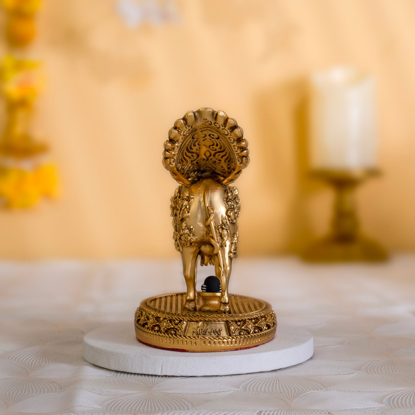 Real Swaroop of Divine Kamdhenu Cow Idol | Surabhi Mata| Pure Gold Plated