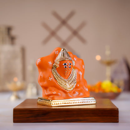 Madhvadi Maa Ashapura Murti|24k  Pure Gold Plated